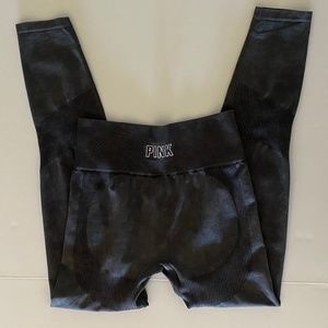 EUC PINK by Victoria’s Secret Washed Gray Athletic Pants Size Small